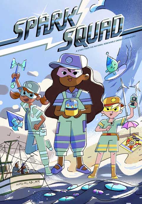 Spark Squad comic book cover