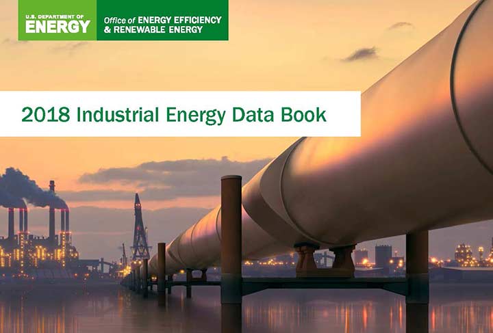 Image of cover of 2018 Industrial Energy Data book