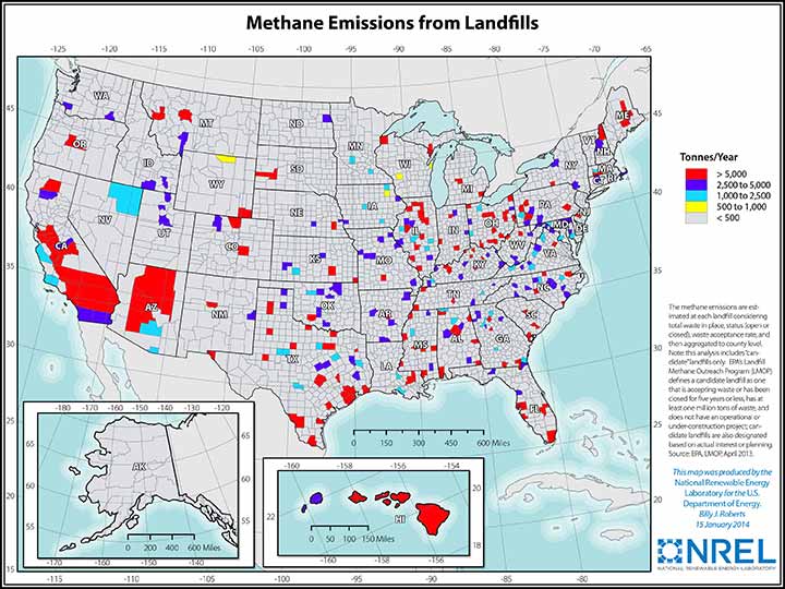 U.S. Landfill Methane Emissions