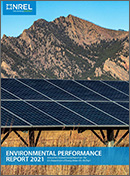 Cover of the 2021 Annual Site Environmental Report