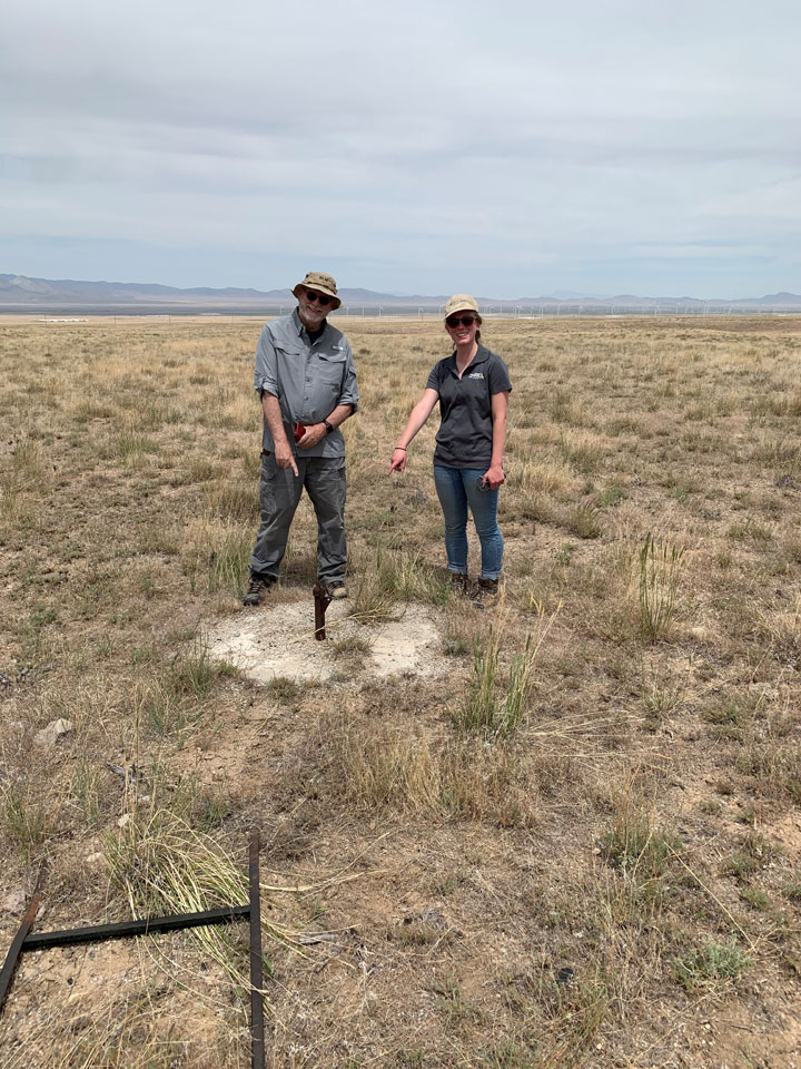 BLM and NREL staff in the field