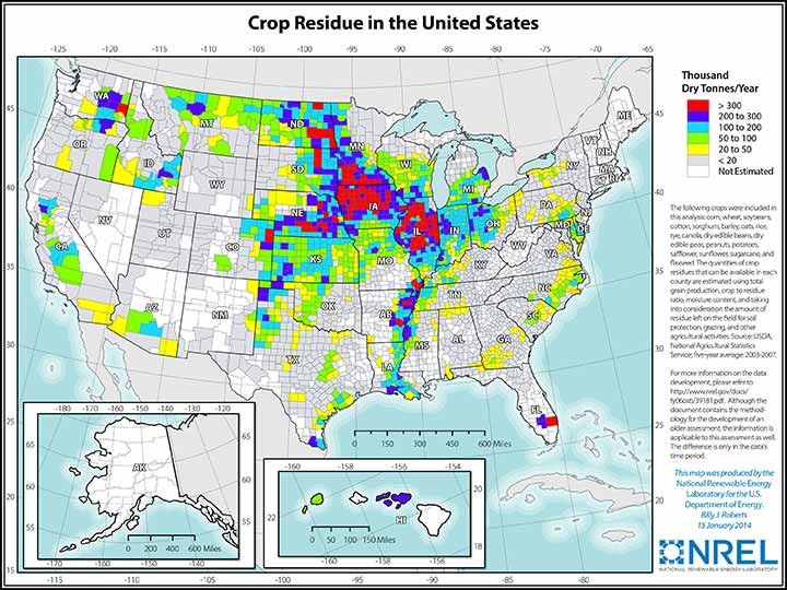 U.S. Biomass Crop Residues