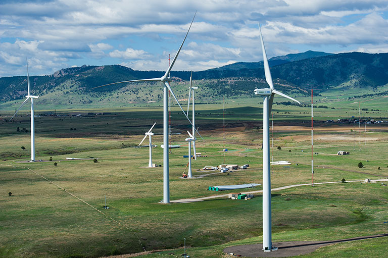 Photo of the National Wind Technology Center