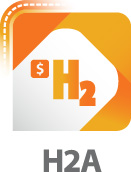 H2A logo