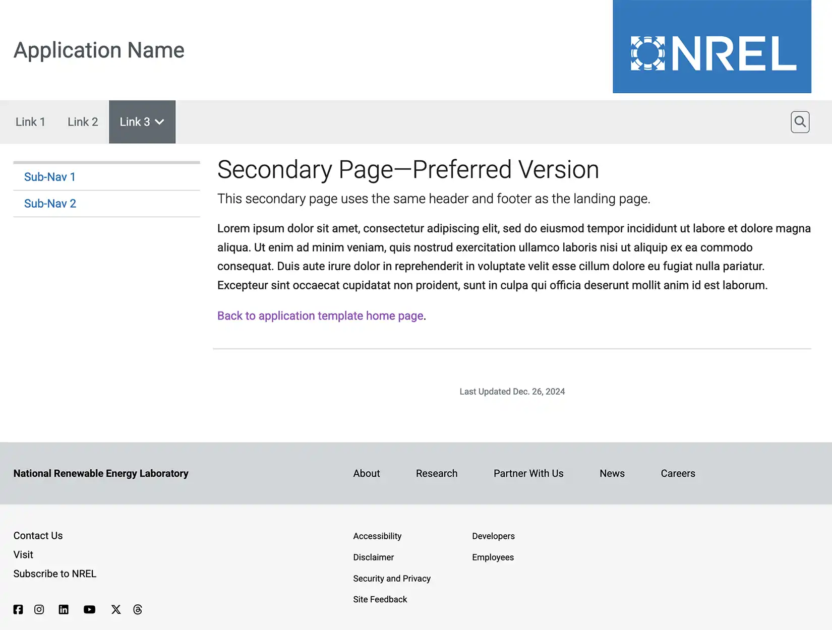 app-template-2025 Application template