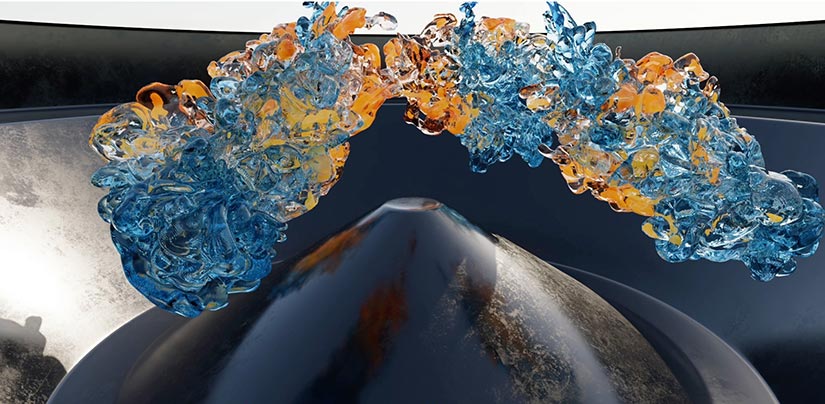 pele-hero Photo of igintion kernels developed at .6 ms and expanded over the injection plumes.