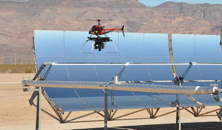 23115 A small-scale commercial drone with a specialized camera