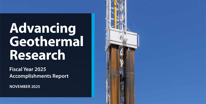 Cropped 2025 U.S. Geothermal Market Report cover.
