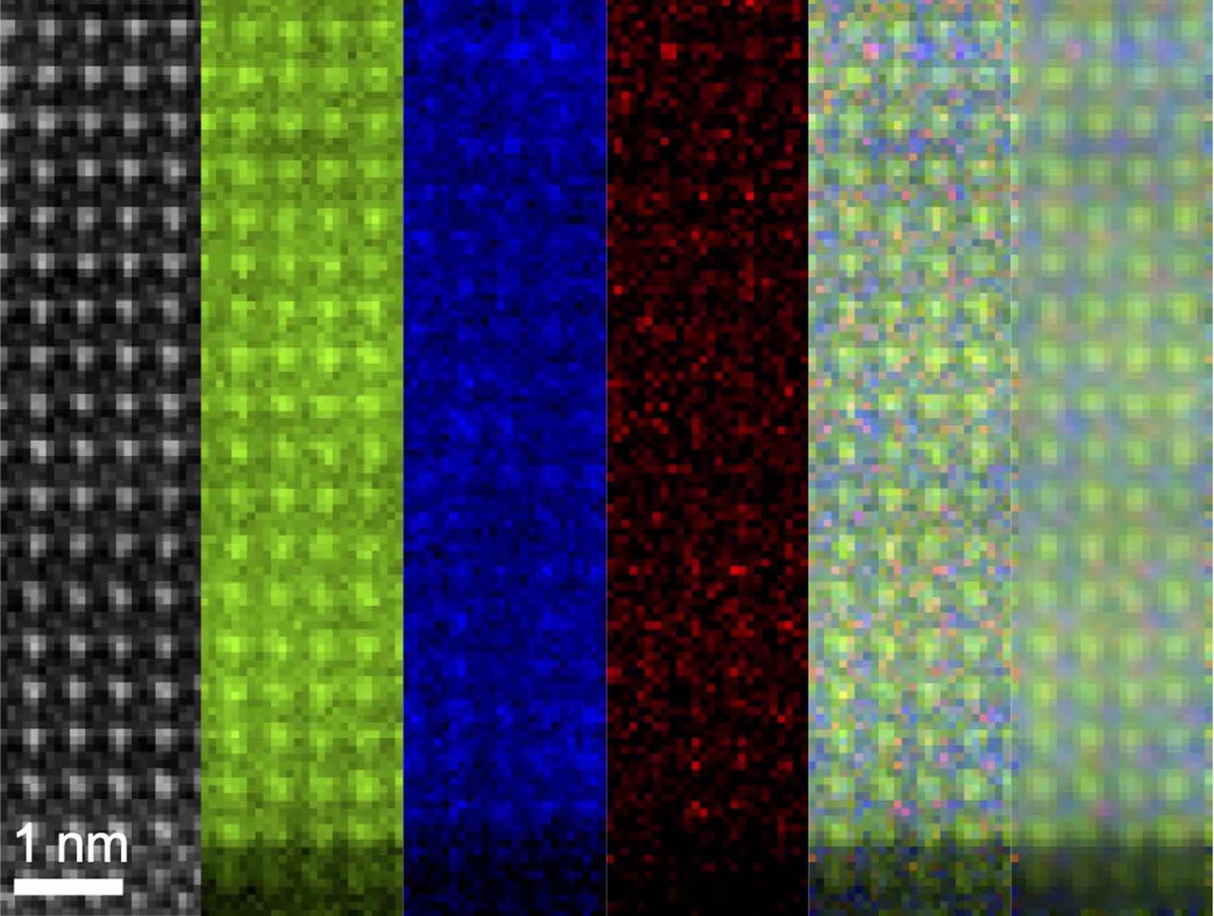 tem-stem-eels STEM-EELS mapping image