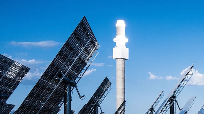 A CSP power tower system