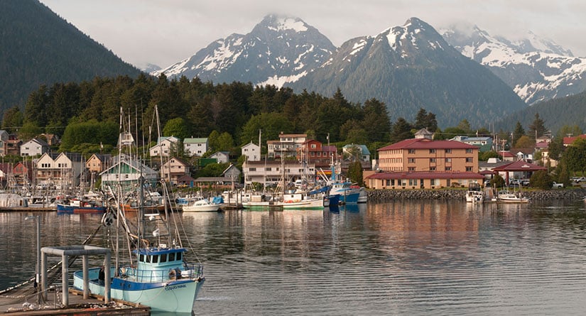 getty-148757617 Sitka, Alaska harbor