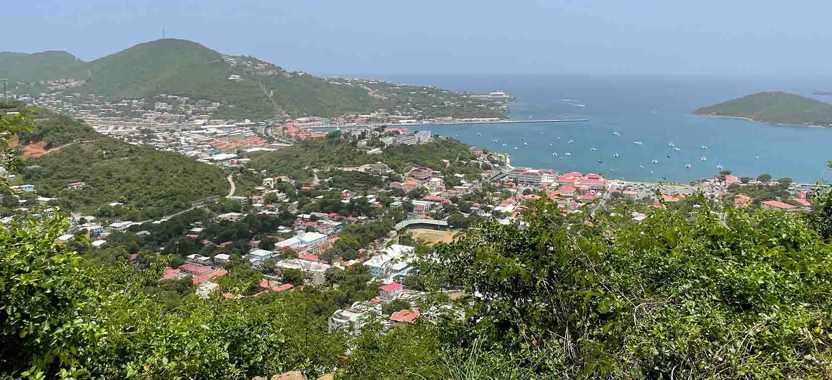 st-thomas-body Aerial view of the U.S. Virgin Islands