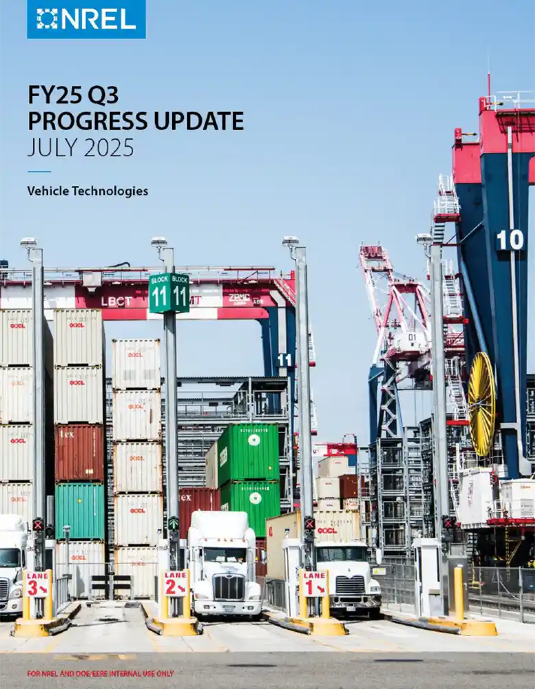 Vehicle and Mobility Technologies Report Cover
