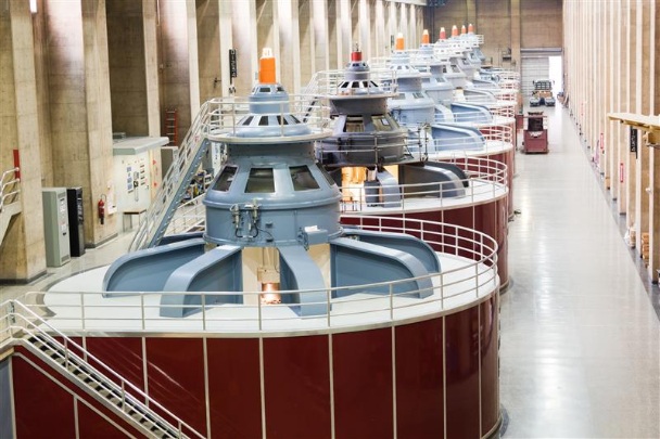 A look inside a hydropower dam