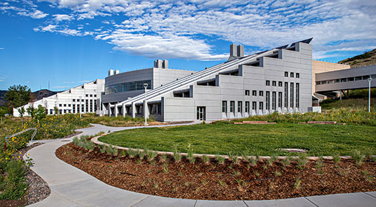 nrel-serf-63039 The Solar Energy Research Facility at NREL's South Table Mountain campus