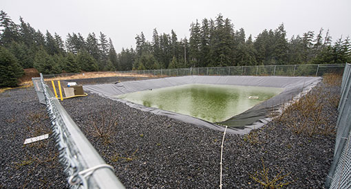 Water treatment facility in Alaska.