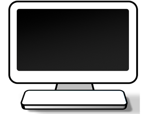 Image of a computer monitor
