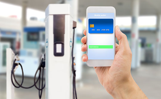 202408-ev-charging-app-getty-841832874 An app for EV charging payment displayed on a smartphone.
