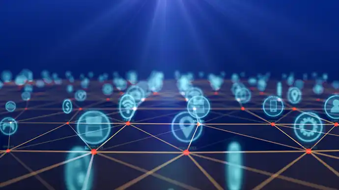 Internet of Things graphic representation