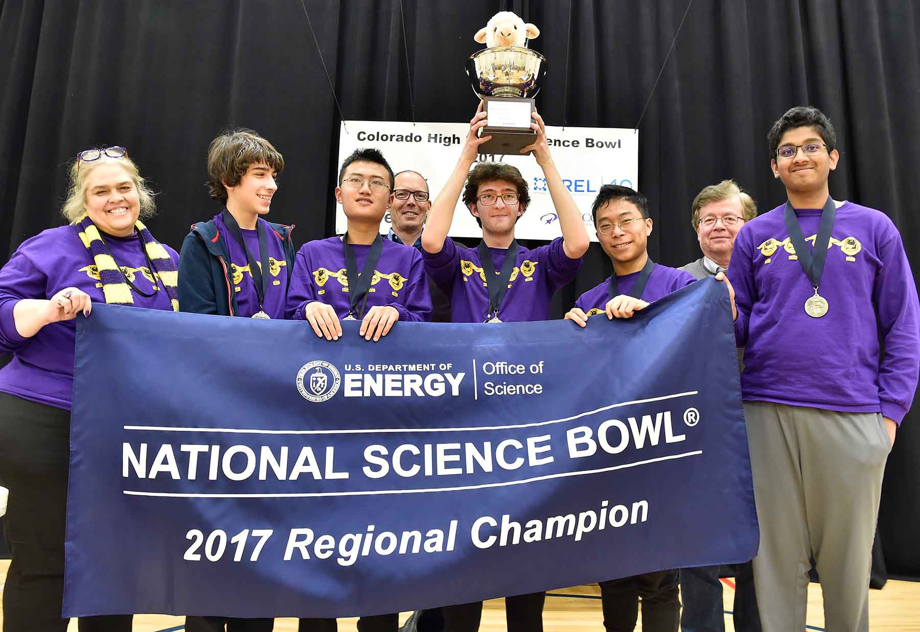 Lambkins Roar as the Top High School in the 27th Colorado Science Bowl