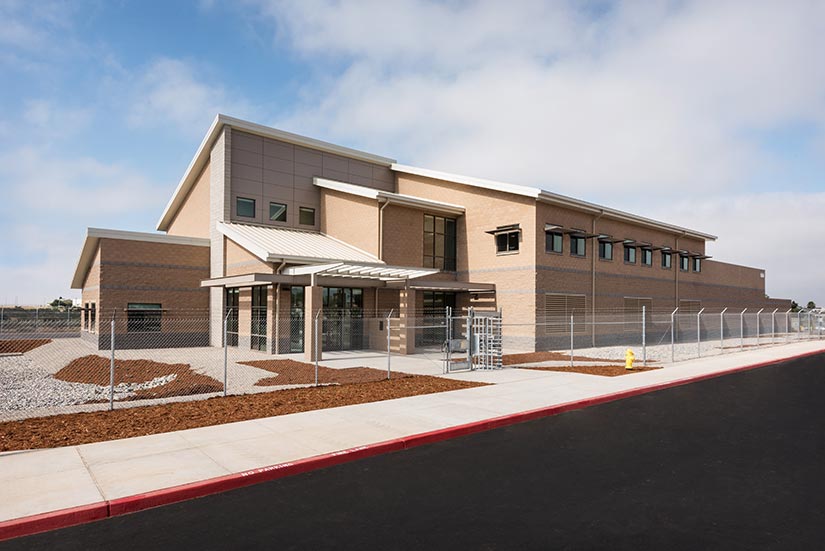 Photo of the Marine Corps Air Station Miramar Data Center.