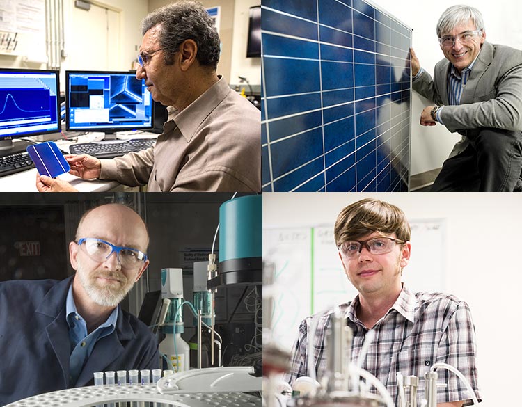 News Release: NREL Names Four Scientists Senior Research Fellows