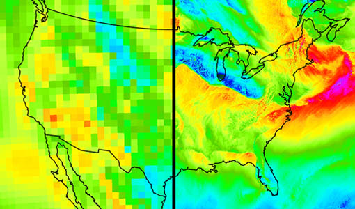 News Release: Machine Learning Approach Produces 50X Higher-Resolution Climate Data