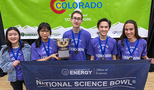 News Release: Fossil Ridge Wins 33rd Colorado High School Science Bowl