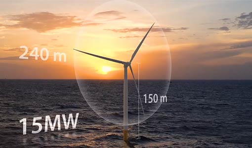 New Reference Turbine Gives Offshore Wind an Upward Draft