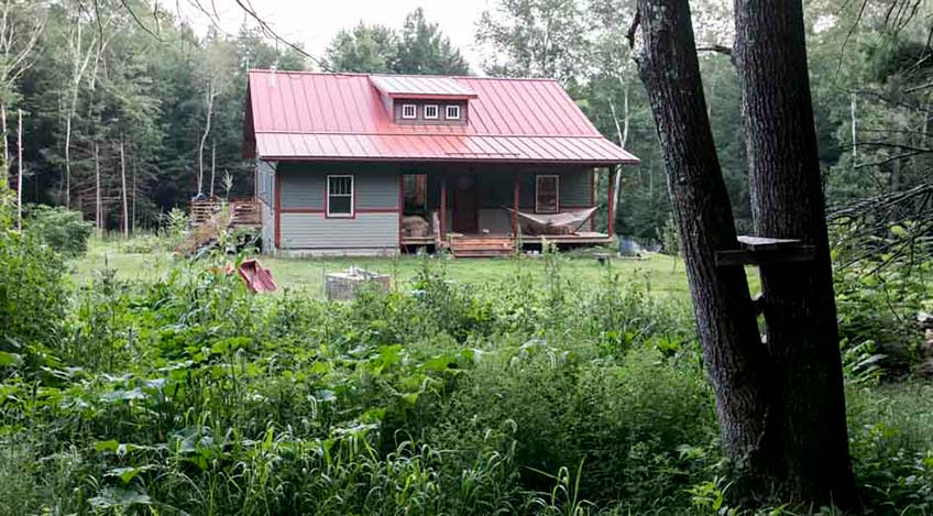 A zero energy house.