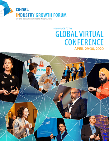 Industry Growth Forum virtual conference brochure cover