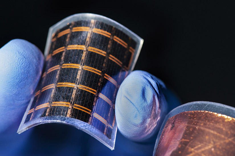 A flexible gallium arsenide solar cell