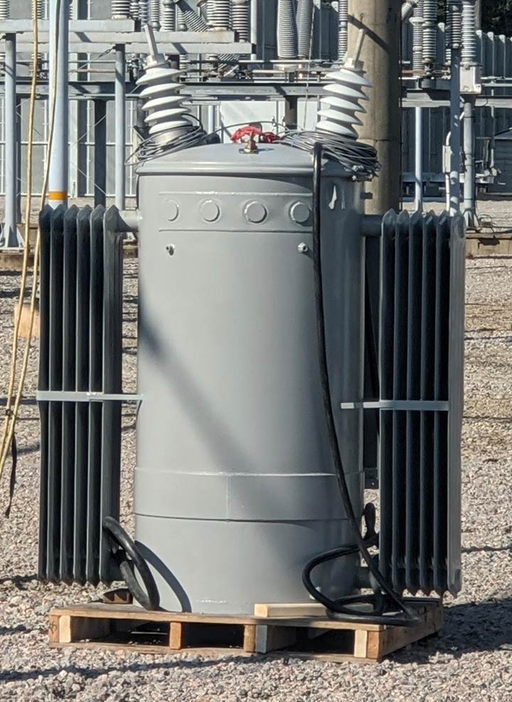 Photo of the solid state transformer that won grand prize at the American-Made Solar Prize competition.