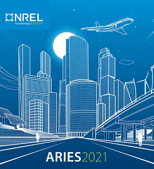 Cover image of the ARIES annual report.