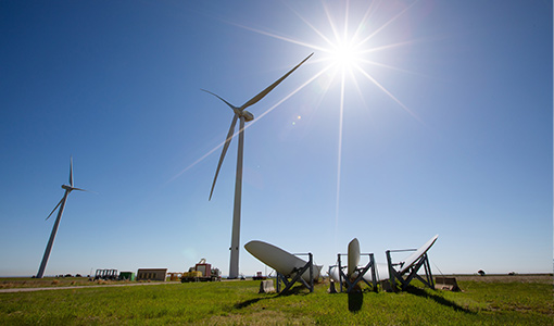 NREL Researchers Point to Path for Improved Wind Blade Recycling Rates