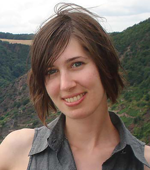 Photo of Cara Lubner outside with mountains in background