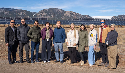 Power System Operator Staff From Vietnam, Colombia, and Ukraine Visit NREL