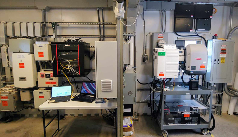 A research laboratory. 