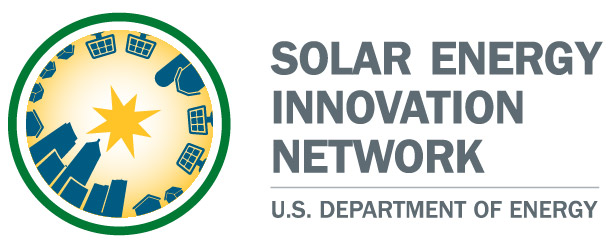 Solar Energy Innovation Network Logo. U.S. Department of Energy