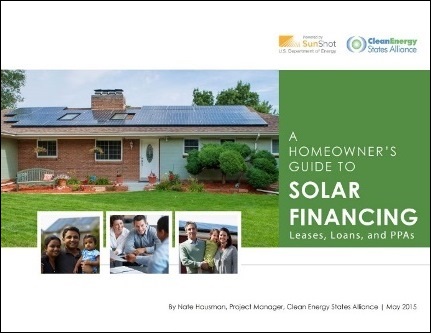 Solar Financing cover.