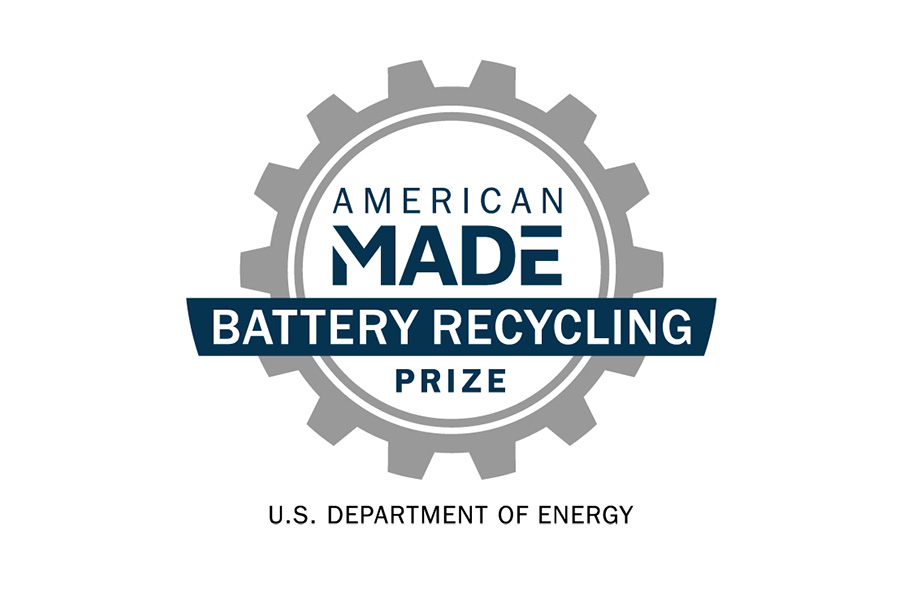 American Made Battery Recycling Prize logo.
