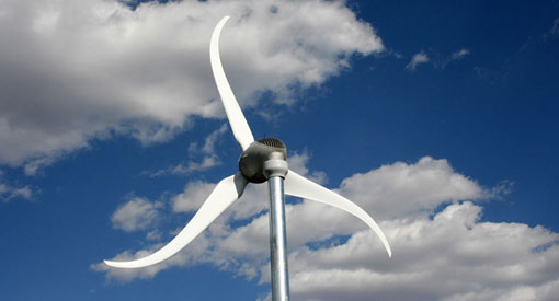 Wind turbine.