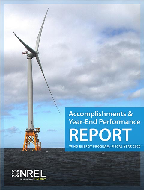 End of year accomplishments and performance report cover. 
